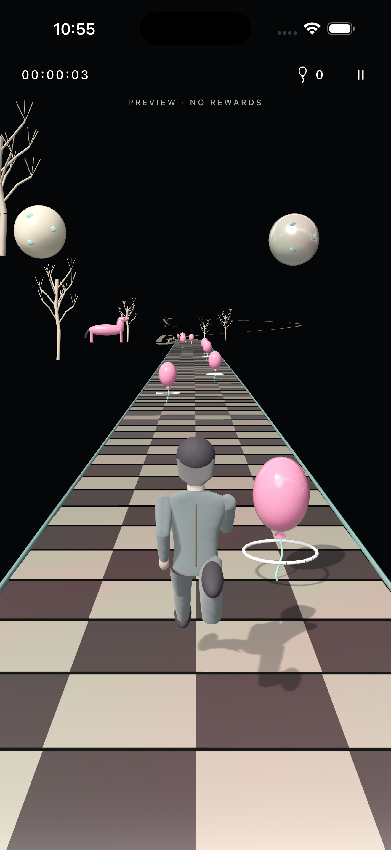 Dream Again dark void scene